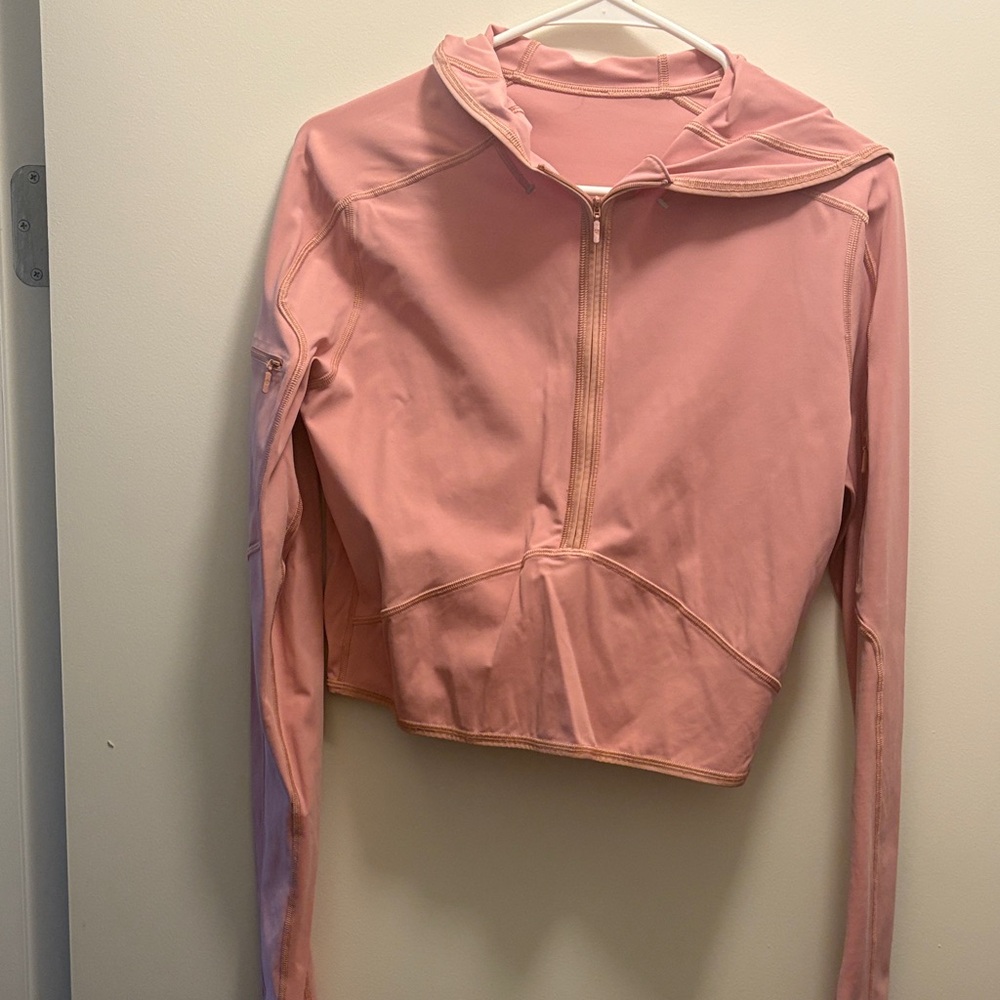 Lululemon Athletica Pink Hooded Jacket